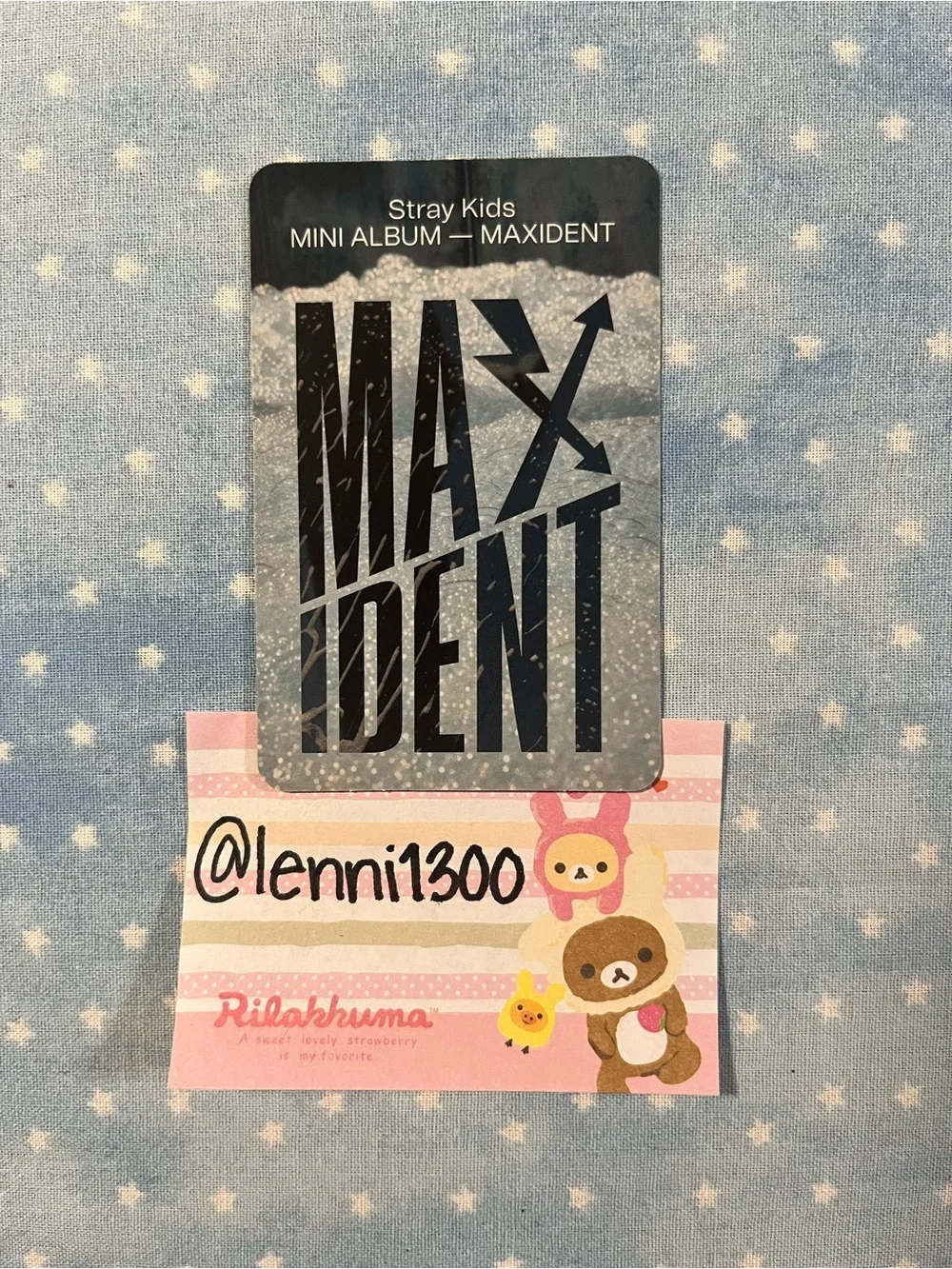 [FELIX] [TARGET EXCLUSIVE] Stray Kids MINI ALBUM-MAXIDENT-Offical Kpop Photocard